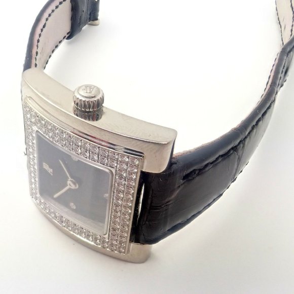 Authentic! Vintage Audemars Piguet 18k White Gold 1.15ct Diamond Ladies Watch - Picture 7 of 12